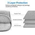 MacBook Pro/Air 15" Haweel HWL7016 Laptop Sleeve - Grey