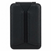 MagSafe-Compatible Stand / Selfie Stick with Card Holder for iPhone - Black