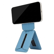 MagSafe-Compatible Stand / Selfie Stick with Card Holder for iPhone - Blue