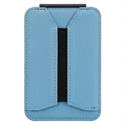MagSafe-Compatible Stand / Selfie Stick with Card Holder for iPhone - Blue