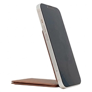 MagSafe-Compatible Stand / Selfie Stick with Card Holder for iPhone - Brown