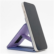 MagSafe-Compatible Stand / Selfie Stick with Card Holder for iPhone - Purple