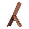 MagSafe-Compatible Stand / Selfie Stick with Card Holder for iPhone - Brown