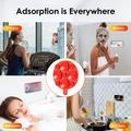 MagSafe Silicone Suction Cup Phone Holder - Red
