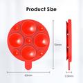 MagSafe Silicone Suction Cup Phone Holder - Red