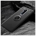 OnePlus 7T Pro Magnet Ring Grip / Kickstand Case - Black