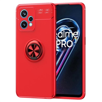 OnePlus Nord CE 2 Lite 5G Magnetic Ring Holder Case - Red