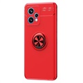 OnePlus Nord CE 2 Lite 5G Magnetic Ring Holder Case - Red