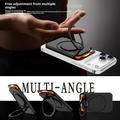 Magnetic Card Holder with Ring Kickstand - Orange