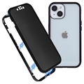 iPhone 15 Magnetic Case with Privacy Tempered Glass - Black