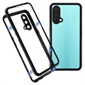 OnePlus Nord CE 5G Magnetic Case with Tempered Glass Back - Black