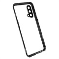 OnePlus Nord CE 5G Magnetic Case with Tempered Glass Back - Black