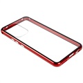 Samsung Galaxy A53 5G Magnetic Case with Tempered Glass - Red