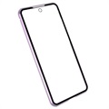 Samsung Galaxy S21 FE 5G Magnetic Case with Tempered Glass - Purple