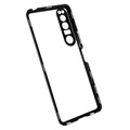 Sony Xperia 1 IV Magnetic Case with Tempered Glass - Black