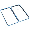 iPhone 13 Pro Magnetic Case with Tempered Glass - Blue