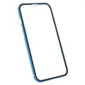 iPhone 13 Pro Magnetic Case with Tempered Glass - Blue