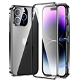 Sony Xperia 10 IV Magnetic Case with Tempered Glass - Black