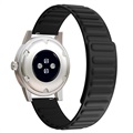 Samsung Galaxy Watch4/Watch4 Classic Magnetic Silicone Sports Strap - Black