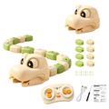 Magnetic Snake RC Game Toy - Remote Control, Modular Body, 4 Game Modes - Beige