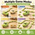 Magnetic Snake RC Game Toy - Remote Control, Modular Body, 4 Game Modes - Beige
