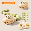 Magnetic Snake RC Game Toy - Remote Control, Modular Body, 4 Game Modes - Beige