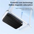Magnetic Wireless Power Bank with USB-C and Lightning Cables - 10000mAh/15W (Open-Box Satisfactory) - Black