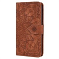 Mandala Series iPhone 11 Wallet Case with Stand - Brown