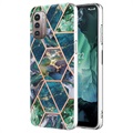 Marble Pattern Electroplated IMD Nokia G21/G11 Case