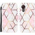 Marble Pattern Samsung Galaxy Xcover 5 Wallet Case