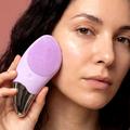 Marielle Electronic Sonic Facial Cleansing Brush - Purple
