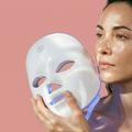 Marielle LED Light Therapy Face Mask for Skin Care - White