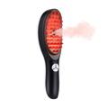 Marielle LED Scalp Massage Brush with Steam Function - Black
