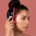 Marielle LED Scalp Massage Brush with Steam Function - Black