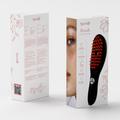 Marielle LED Scalp Massage Brush with Steam Function - Black