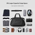 Mark Ryden MR365 39L Duffel Bag with Dry/Wet Separation - Travel/Fitness Bag - Black