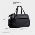 Mark Ryden MR365 39L Duffel Bag with Dry/Wet Separation - Travel/Fitness Bag - Black