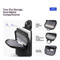 Mark Ryden MR737 4L Crossbody Chest Bag with USB-A/USB-C Charging Ports - Black