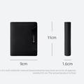 Mark Ryden MR82 Compact Wallet with 7 Card Slots - Black