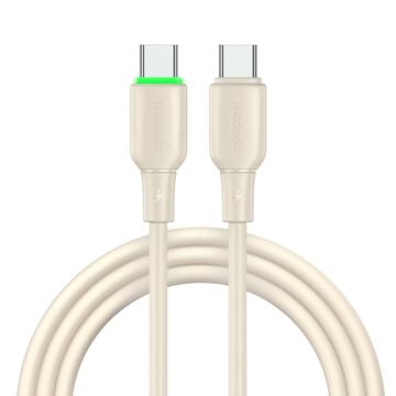 Mcdodo Alpha Series Silicone USB-C Cable 65W - 1.2m - Beige
