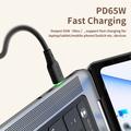 Mcdodo Alpha Series Silicone USB-C Cable 65W - 1.2m - Black