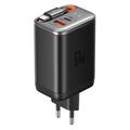 Mcdodo CH-4100 67W GaN Fast Charger with Retractable USB-C Cable (Open Box - Excellent) - Black