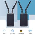 Measy T1850 1080p Wireless Video Transmitter/Receiver – 500m, 5GHz, EU Plug - Black