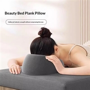 Memory Foam Face-Down Beauty Massage Pillow - Grey