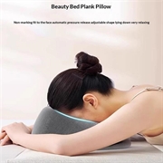 Memory Foam Face-Down Beauty Massage Pillow - Grey