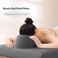 Memory Foam Face-Down Beauty Massage Pillow - Grey