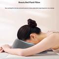 Memory Foam Face-Down Beauty Massage Pillow - Grey