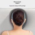 Memory Foam Face-Down Beauty Massage Pillow - Grey