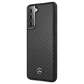 Mercedes-Benz Dynamic Carbon Fiber Samsung Galaxy S21 5G Case - Black