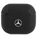 Mercedes-Benz Electronic Line AirPods 3 Leather Case - Black